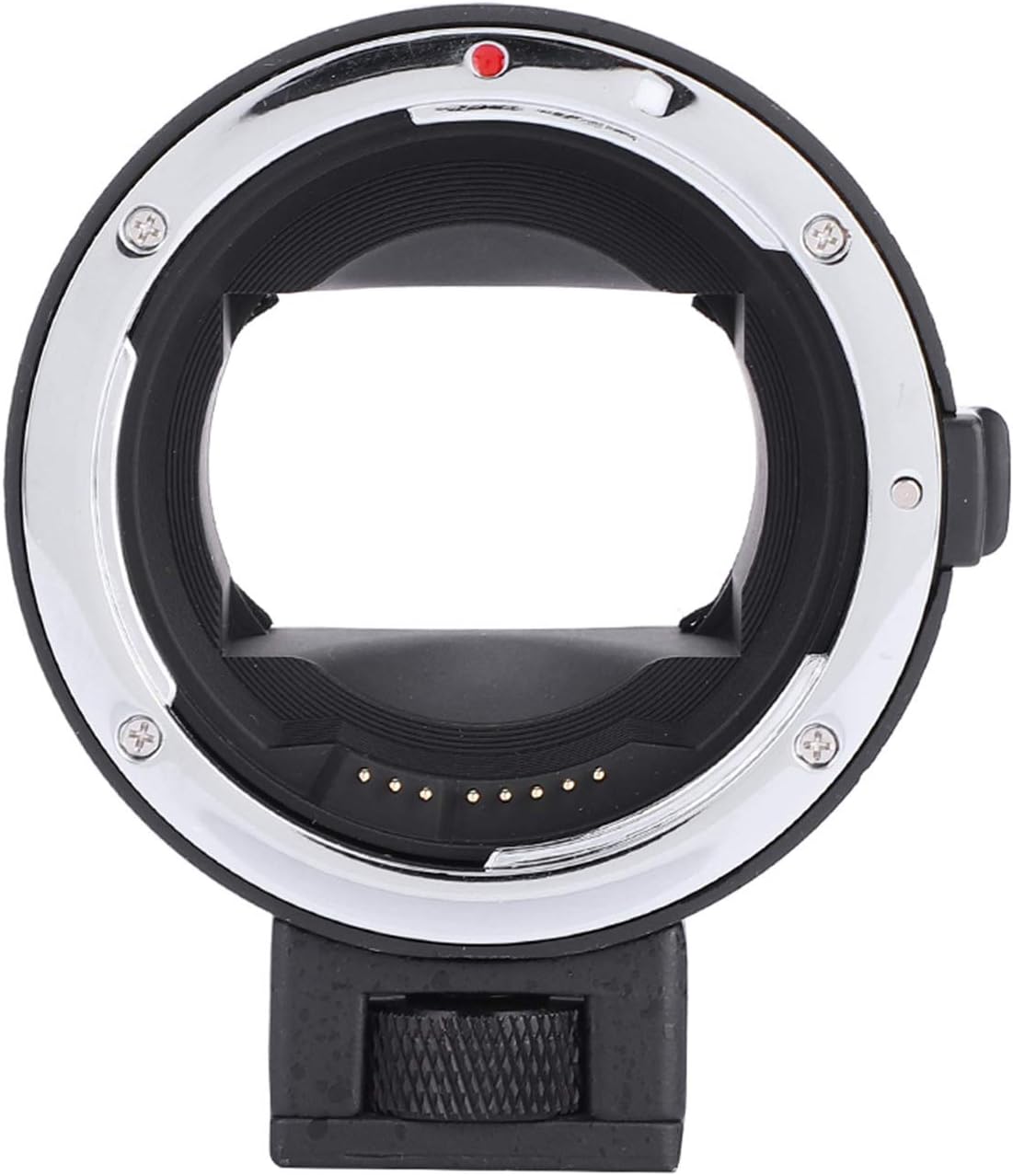 Exliy Bague d'adaptation autofocus pour objectif EF/EF-S sur appareil photo E-Mount, adaptateur de mise au point automatique pour fixation d'objectif