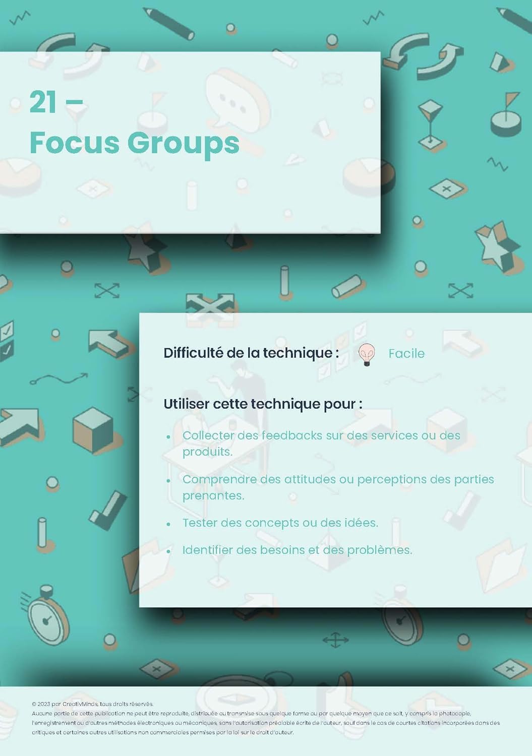 Focus Group - Techniques de Business Analyse: Guide pratique pour recueillir des idées et feedbacks structurés (Le guide pratique des techniques business (BABOK))