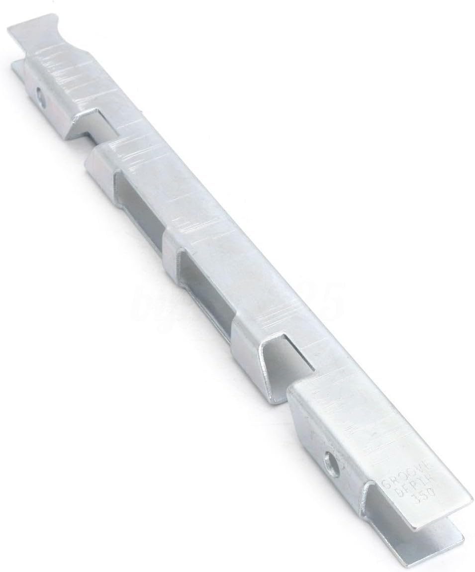 Gdfnmogo Guide de limes de chaîne et outil de rainure de barre pour tronçonneuse de 6,35 mm, 0,95 cm, P 0,8 cm, guide de limage de jauge de profondeur en acier au carbone moyen avec coupe-angle