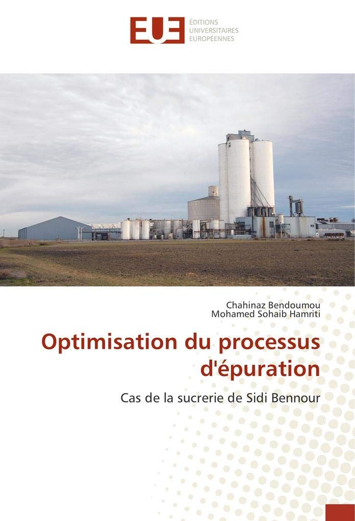 Optimisation du processus d'épuration: Cas de la sucrerie de Sidi Bennour