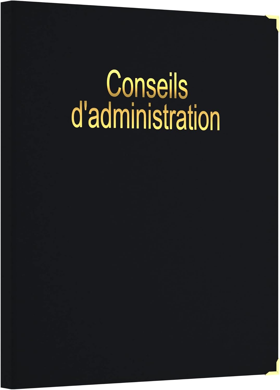 Registre Classeur Conseils d'Administration avec Recharge de 100 feuillets numérotés