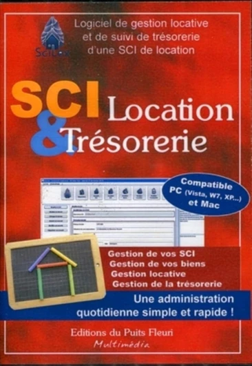 SCI LOCATION & TRESORERIE - CD ROM - LOGICIEL DE GESTION LOCATIVE ET DE SUIVI DE T: CD-ROM - LOGICIEL DE GESTION LOCATIVE ET DE SUIVI DE TRESORERIE D'UNE SCI DE LOCA