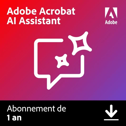 L'Assistant IA d'Acrobat - PC/Mac/Web - Téléchargement du logiciel - PDF Software - Activation requise
