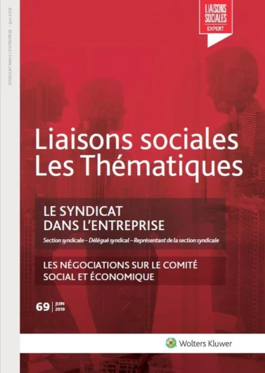 Le syndicat dans l'entreprise: Section syndicale - Délégué syndical - Représentant de la section syndicale - Les négociations sur le comité social et économique