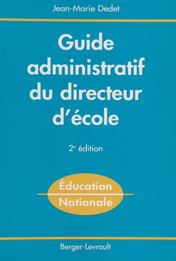 Guide administratif du directeur d'école