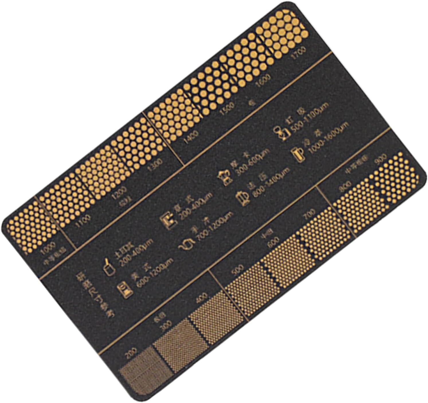 Règle De Mouture De Café - Guide Référence Mouture de Poudre de Café - Règle De Mesure Portable Pour Préparation De Café, Outil Précision Pour Café Maison Et Café Professionnel