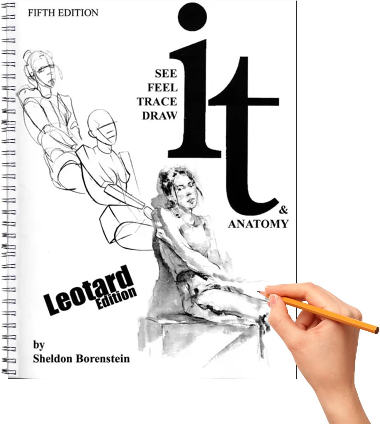 Générique Livre d'Anatomie Artistique, Guide de Dessin pour Débutants, Guide Simplifié Pas À Pas Pour Dessiner Le Corps Humain Avec Études De Poses Masculines Et Féminines