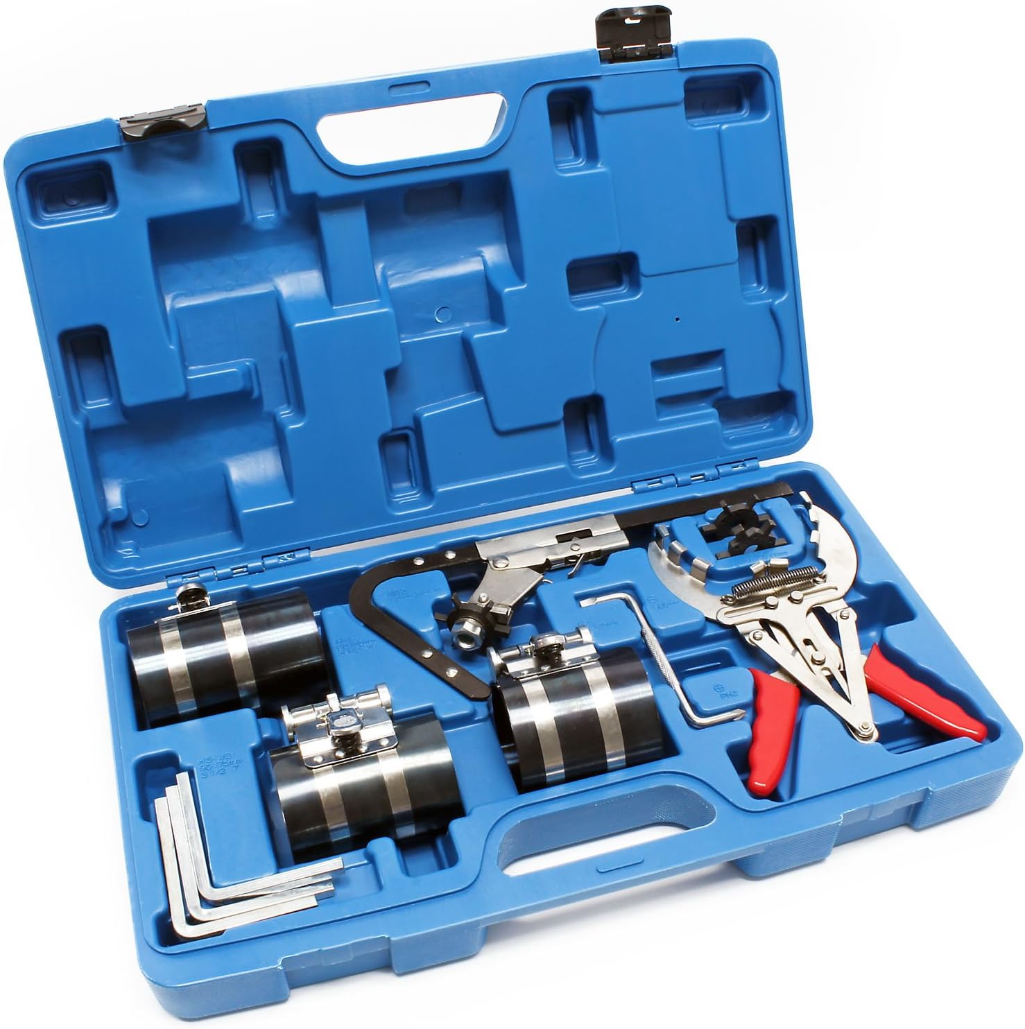 Pince à segments Coffret d’outils pour le montage et nettoyage des segments de piston Collier Serre-segment