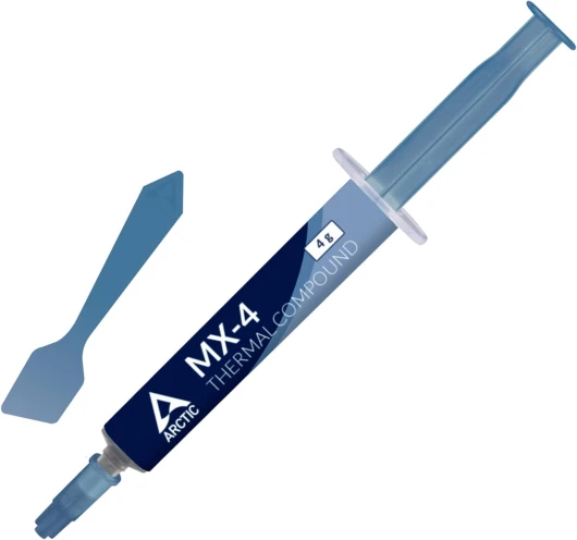 MX-4 (Spatule INCL, 4 g) - Pâte Thermique de Haute Performance pour Tous Les processeurs (CPU, GPU - PC, PS4, Xbox), conductivité Thermique très élevée, Longue durée de Vie, Application sûre
