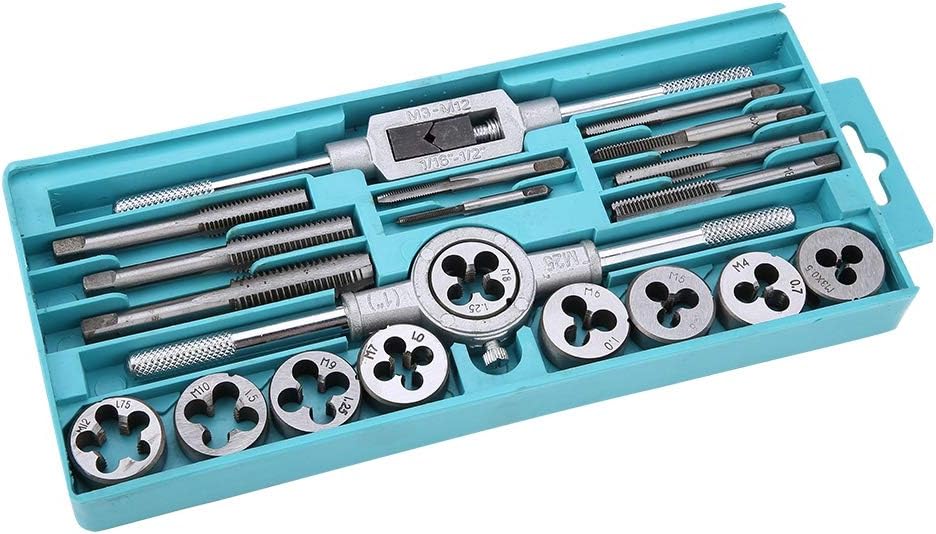 VIS -TAPS TOLS SET STARK 20PCS M3 ~ M12 Outil et Support de Robinet pour les Véhicules et les Machines