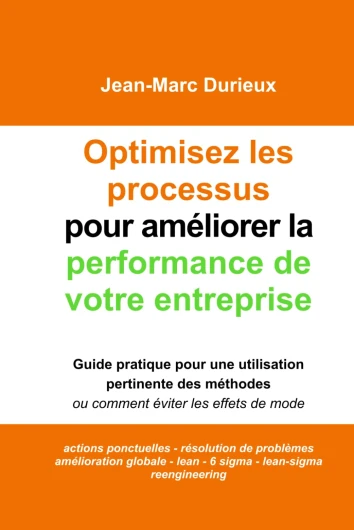 Optimisez les processus pour améliorer la performance de votre entreprise: Guide pratique pour une utilisation pertinentes des méthodes ou comment éviter les effets de mode