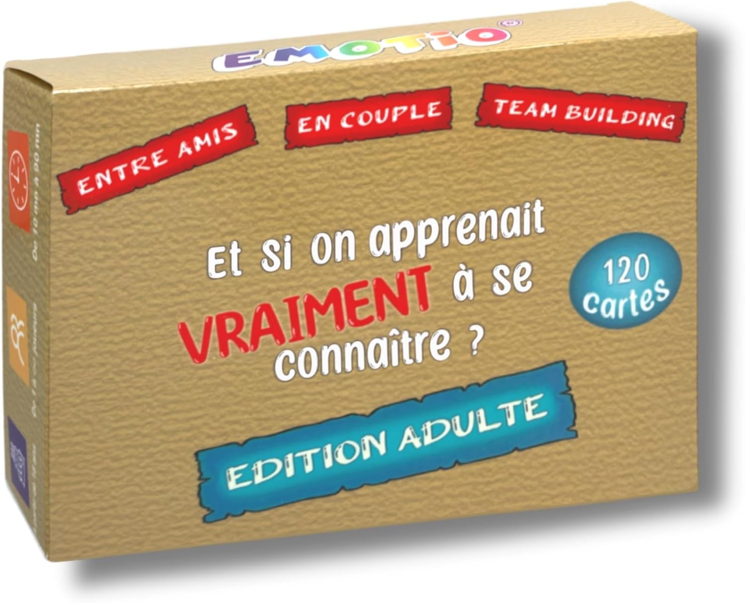 Et si on apprenait Vraiment à se connaitre ? 120 Questions pour découvrir sa personnalité et Celle des Autres - Entre Amis, en Couple, en Team Building - Crée par Une Psychologue