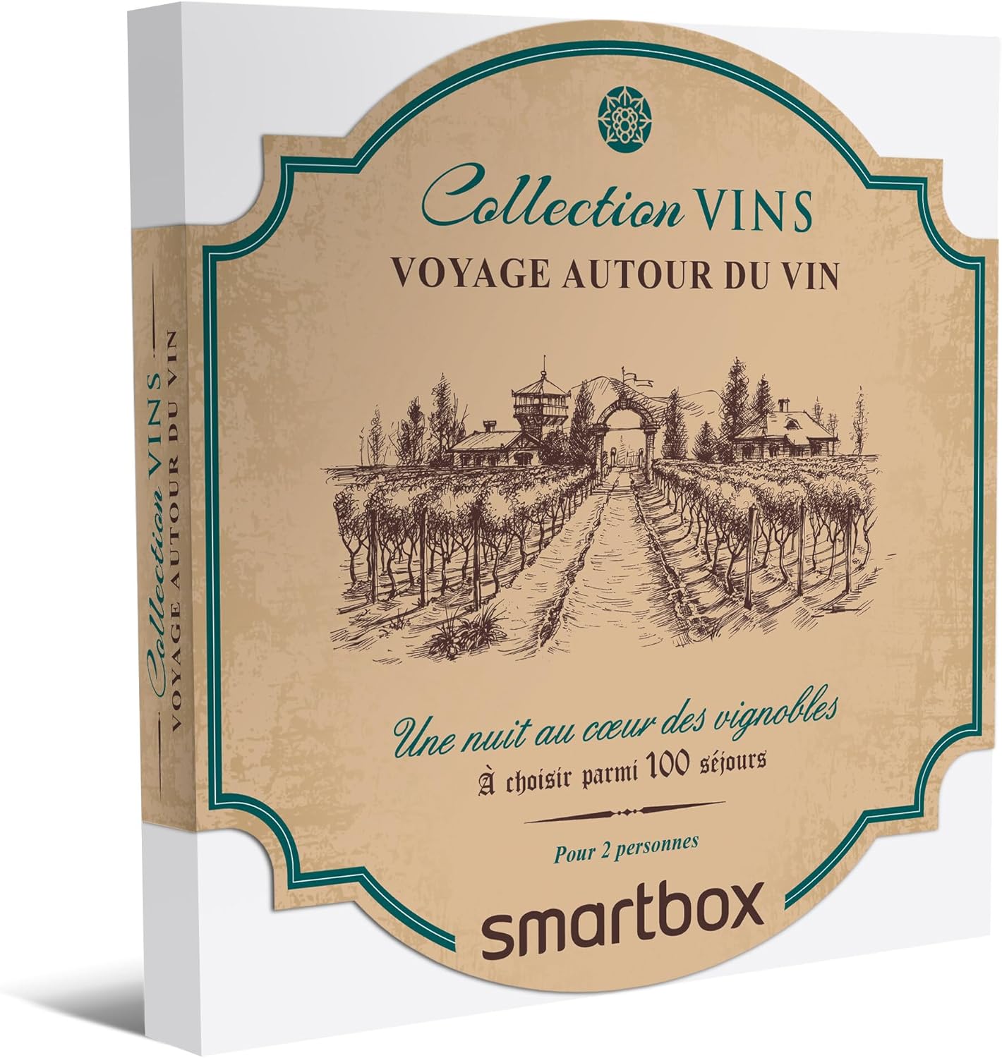 Coffret cadeau Séjour de 2 jours ou activité gourmande pour 2 - Idée cadeau Voyage autour du vin