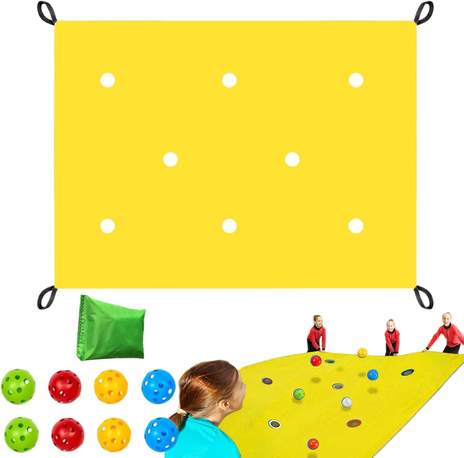 Jeux de Team Building Ludiques - Kit d'Activités pour Le Travail d'Équipe,pour 8 à 20 Participants, Liens Émotionnels par Activités de Groupe, Ensemble Ludique pour Fête en Intérieur ou Jaune