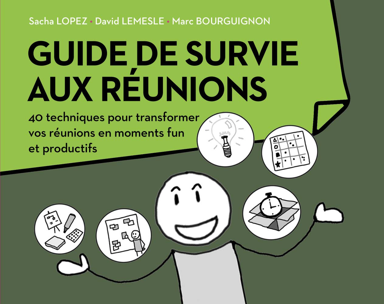 Guide de survie aux réunions: 40 techniques pour transformer vos réunions en moments funs et productifs