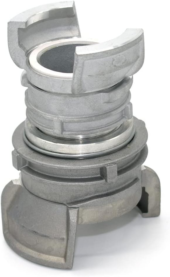 Raccord symétrique Guillemin, pompier, de réduction avec verrous - DN 65-40 DN 65-40 Gris