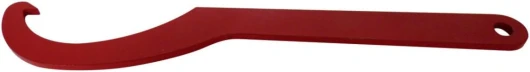 Clé Tricoise en acier renforcé revêtue Epoxy rouge pour raccord pompier - DN30 à DN65