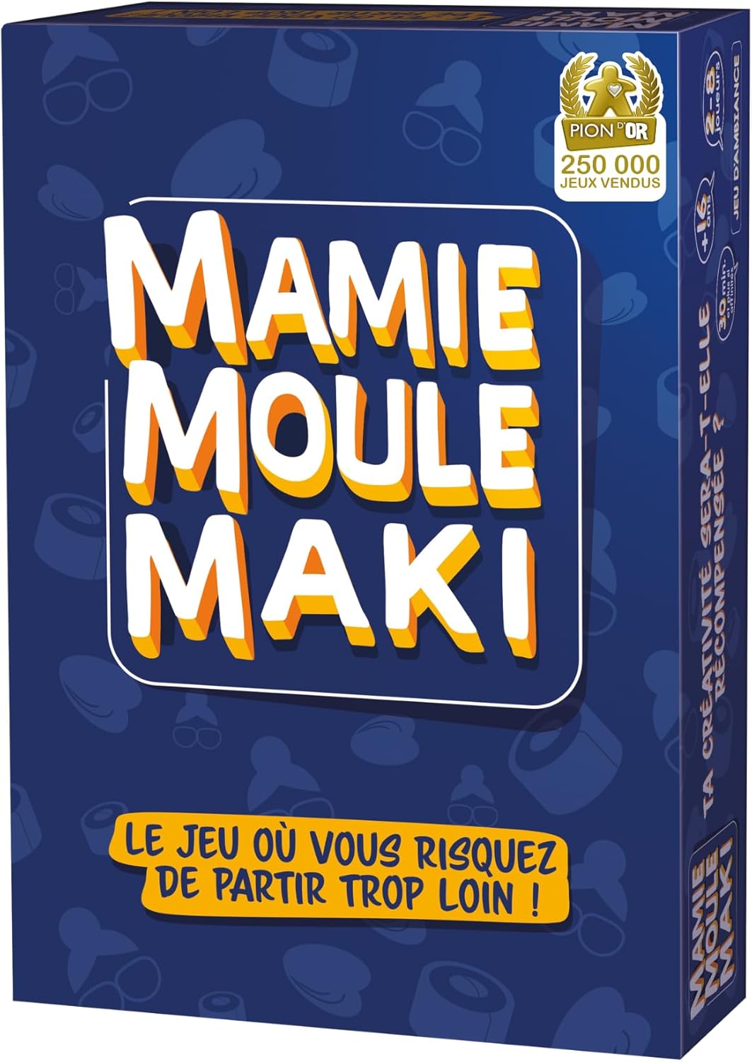 Mamie Moule Maki - Le Jeu de société où Vous risquez de partir trop Loin ! Petit bac revisité idéal pour Les soirées, Anniversaires, Vacances - Fous rires garantis !