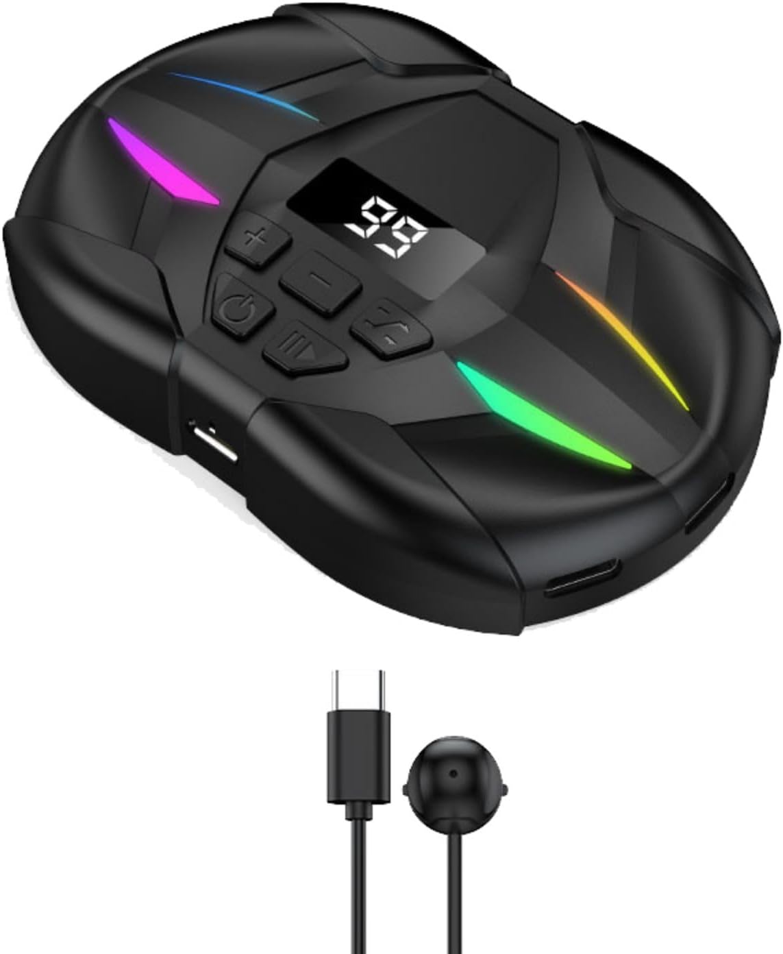 Wsdsgz Smart Touchless Tapper 99 clics/sec + cartographie dynamique de la lumière pour tablette / téléphone et automatisation du flux en direct