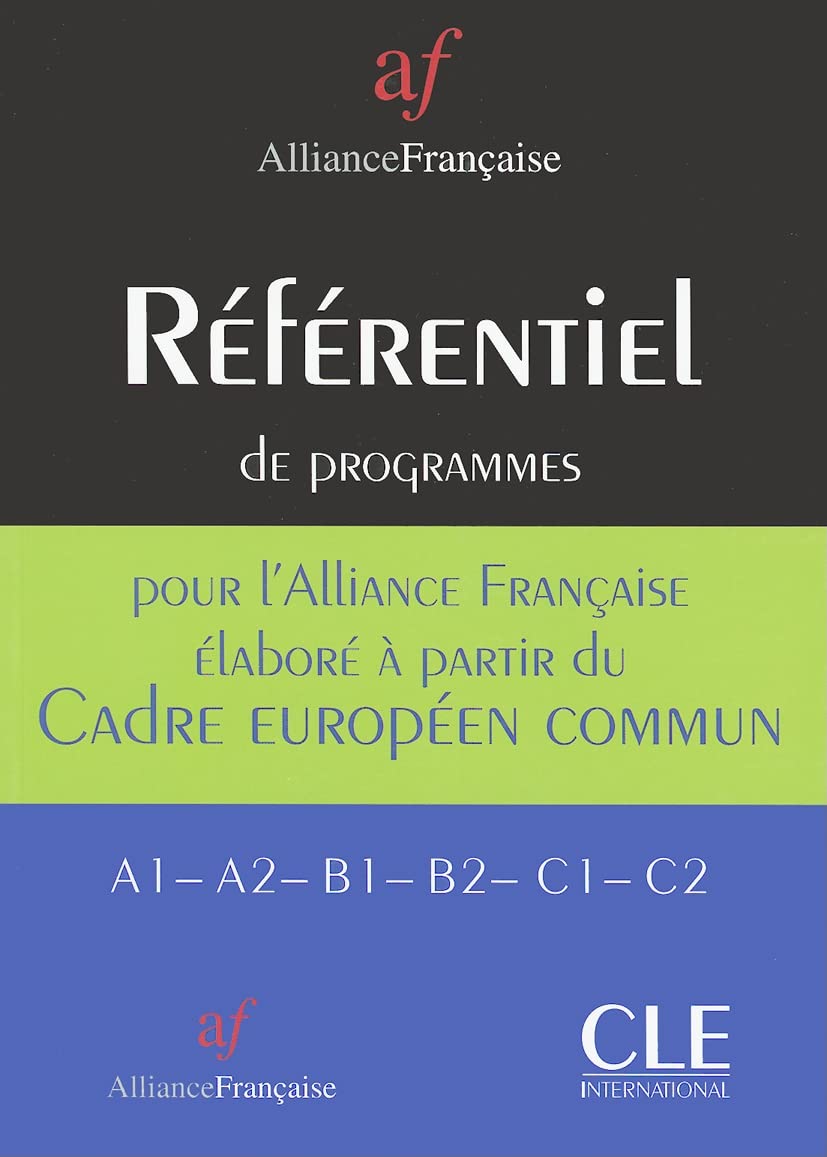 Référentiel de l'Alliance française pour le Cadre européen commun - Livre