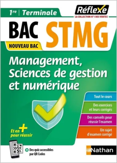 Guide - Management, sciences de gestion et numérique - 1re/Tle STMG - Réflexe - 2026 (89)