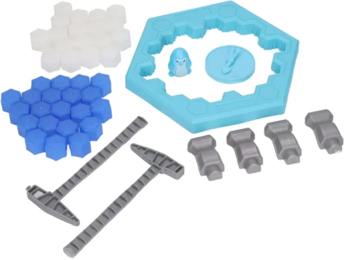 Sauvez Le Jeu de Table de Briseur de Glace de Pingouin, Améliorez La Coordination d'OBSERVATION Excellent Jeu en Plastique de Briseur de Glace pour Les Adultes