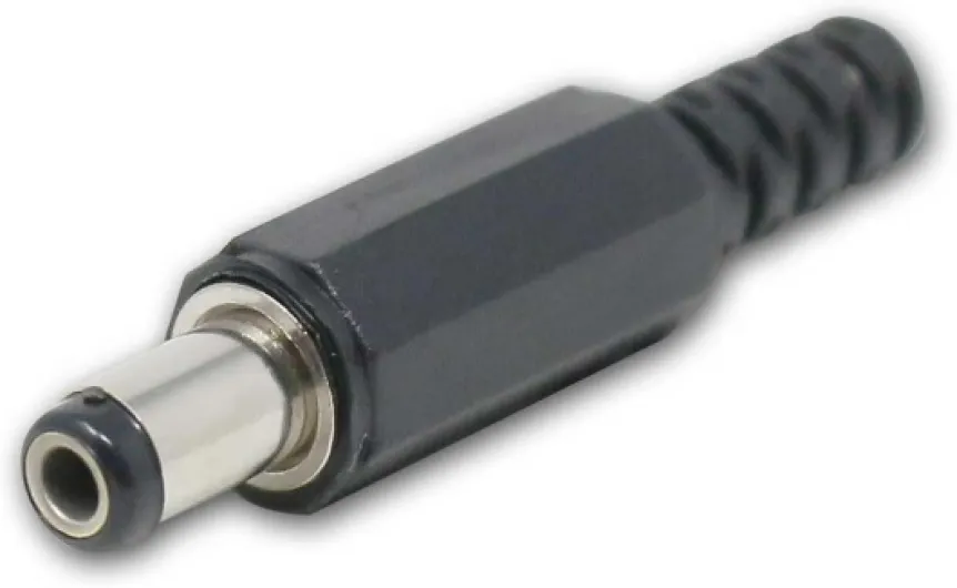 10 fiches CC 5,5 x 2,5 mm, Connexion à souder et Protection Anti-Pliage, Manchon à Visser, fiche à 2 Broches pour modélisme et réparation