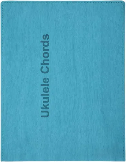 Livre d'accords de ukulélé portable, 180 positions de 12 séries de accords C à B, dimensions pliées 23.5 x 18cm, PU durable, pour apprentissage et enseignement de ukulélé,
