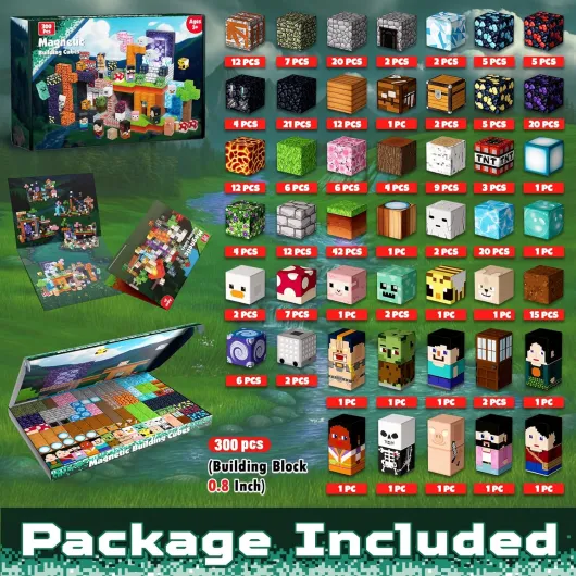 Magneverse Construction Magnetique Enfant 300 Pièces - Thème Aventure - Construis et Vis des Missions Imaginatives en Équipe, Jeu de Construction Éducatif et Cadeau pour Enfants de 4 à 12 Ans special